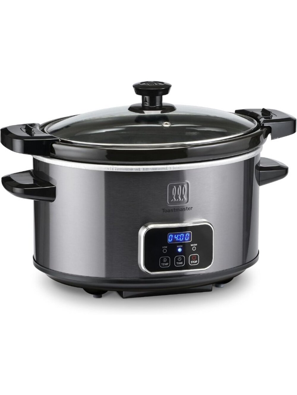 4-Quart Digital Slow Cooker with Locking Lid - Versatile Kitchen Essential